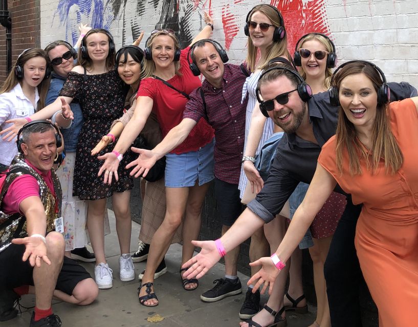 London West End Musical Silent Disco Walking Tour Top 1% - What you learn between the songs