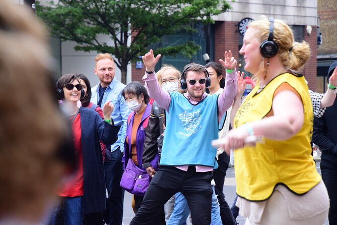 London West End Musical Silent Disco Walking Tour Top 1% Rated - A silent disco with a West End address
