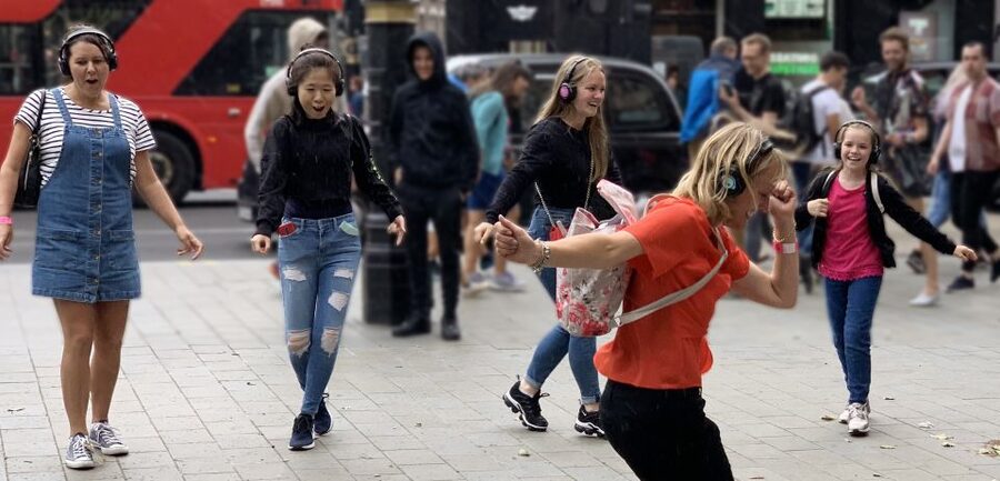London West End Musical Silent Disco Walking Tour Top 1% - Starting at the Marquis of Granby