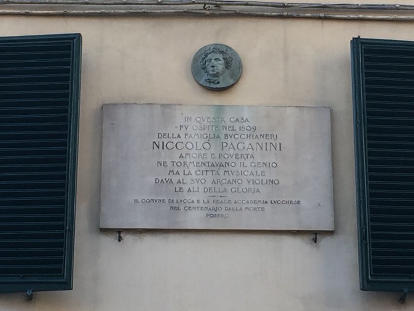 Lucca: Musical Walking Tour with Puccini Museum Visit - Piazza Napoleone and Lucca’s concert years