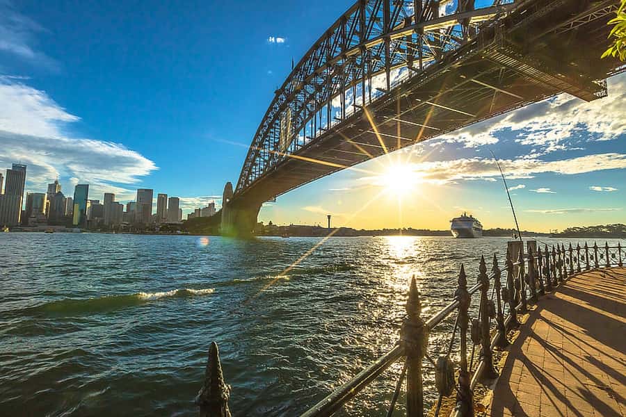 Lunch Cruise with Live Jazz on Sydney Harbour - Settling in for the three-course lunch