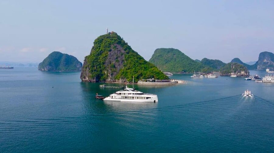 Luxury Ha Long Symphony Day Cruise With Lunch, Cave & Island - Ti Top Island: Swim or Climb