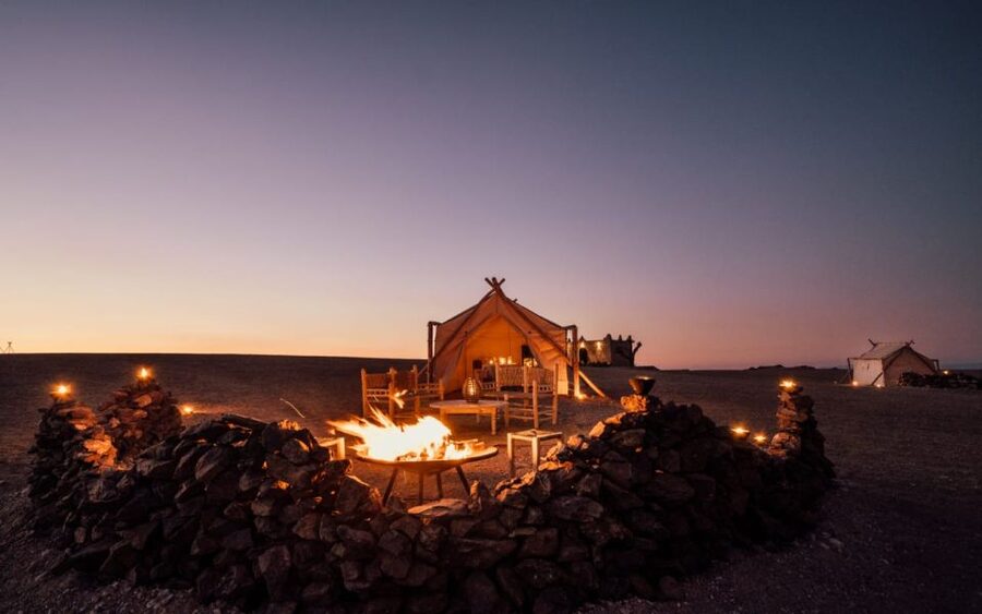 Marrakech: Agafay Desert Dinner, Camel Ride, and Music Show - Berber music around the fire