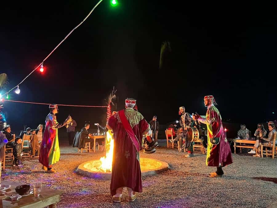 Marrakech: Agafay Desert Dinner, Live Music & Fire Show - The fire show brings the evening to a strong finish