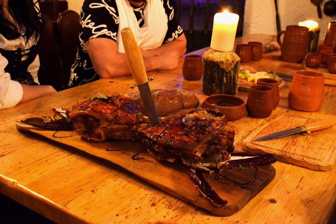 Medieval Knight’s Dinner Show with Live Music in Munich - Entering the candle-lit hall at 7:00 pm