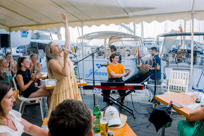 Music Stories of a Corfiot | Intimate concert at the Marina - Three sets keep the 2.5-hour evening moving