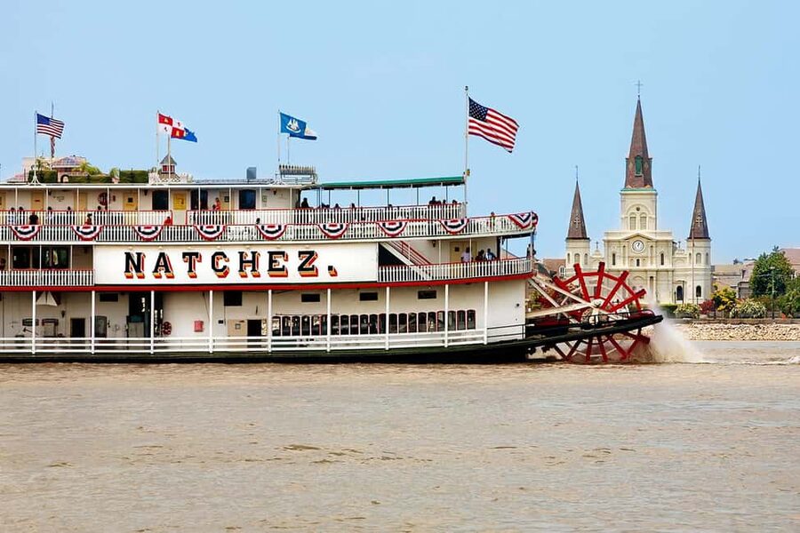 New Orleans: Sunday Steamboat Jazz Cruise + Optional Brunch - Setting out from the French Quarter