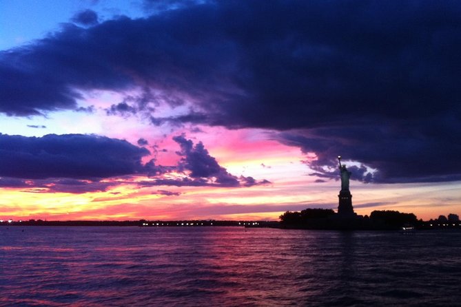New York City Sunset Jazz Sail aboard Clipper City - Setting out from Pier 17 at 7:30 p.m.