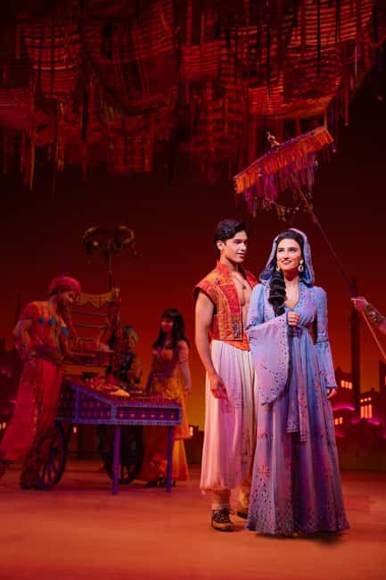 NYC: Aladdin the Musical on Broadway - Audio commentary in six languages