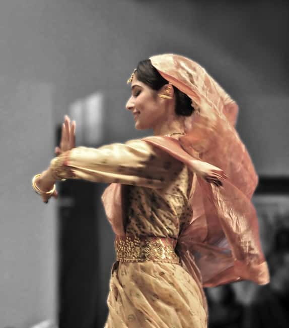 Old Delhi Haveli with live Classical dance, music & cuisine - Kathak dance and the language of movement