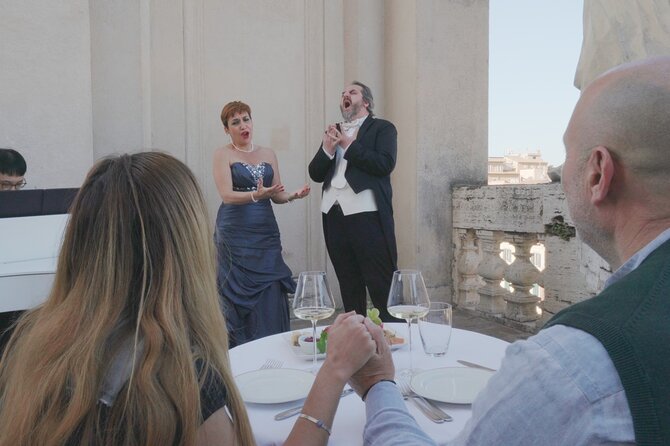 Open-Air Opera Concert with Terrace Aperitif in the Heart of Rome - Opera above Piazza Navona