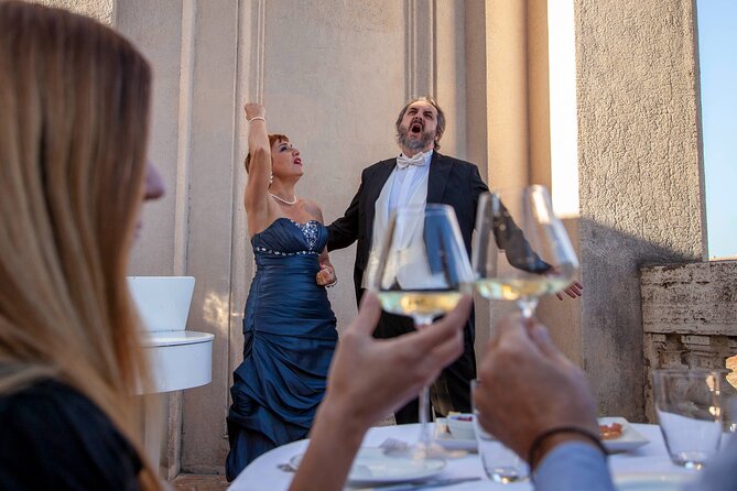 Open-Air Opera Concert with Terrace Aperitif in the Heart of Rome - Who should book this Roman evening