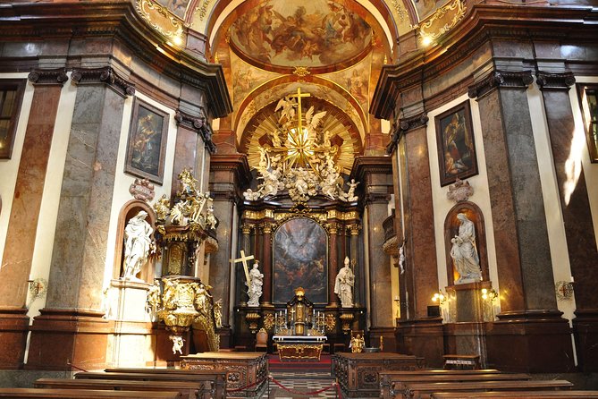 Organ Concert in St Francis Church Admission Ticket - A Prague concert in a 1702 church