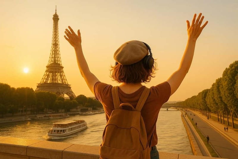 Paris: Day or Evening River Cruise with Musical Ambiance - Choosing daylight or an illuminated Paris