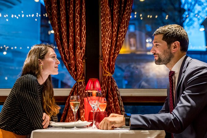 Paris Seine River Dinner Cruise by Maxim's with Champagne & Music - The 6:45 p.m. and 9:15 p.m. dining options