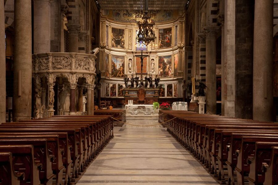 Pisa: Opera del Duomo Museum, Cathedral Ticket & Audio Guide - Collecting your ticket at the Sinopie Museum entrance