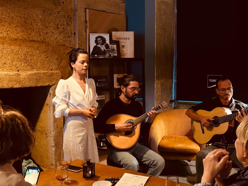 Porto: Fado Live Music, Wine & Cultural Introduction - A glass of Portuguese wine during the music