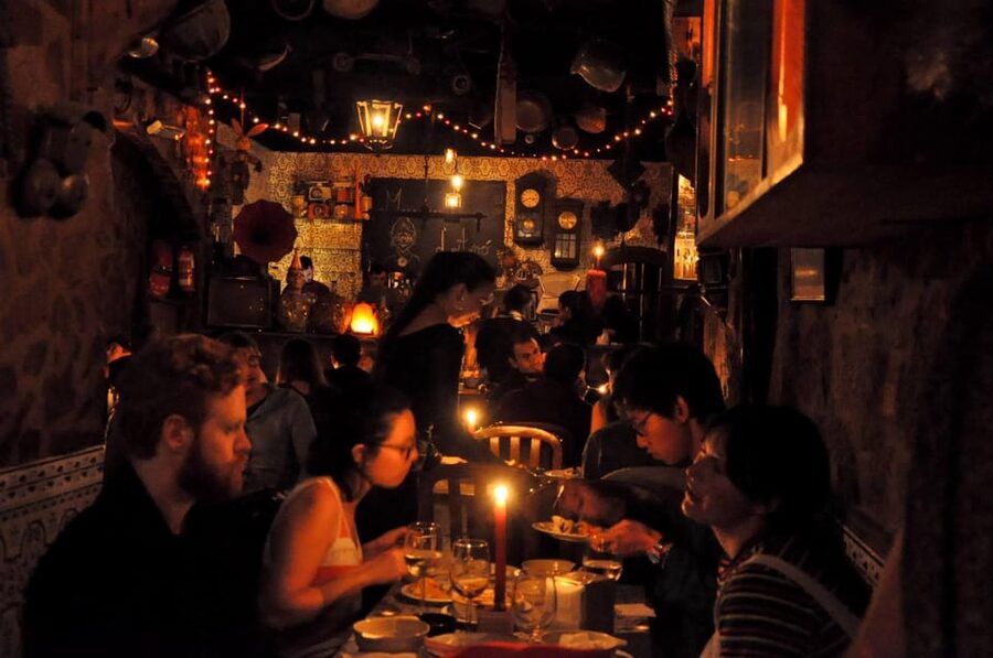 Porto: Fado Show with Dinner in a Traditional Fado House - Dinner, wine, and the part that needs caution