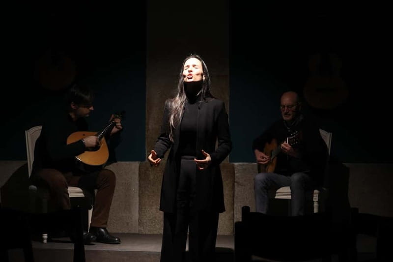 Porto: Intimate Fado Show & Port Wine in Trindade Noble Hall - What the music feels like in a small room