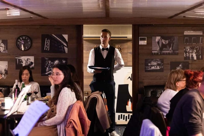 Prague: Jazz Boat Popular Live Jazz Dinner Cruise - Drinks, service, and the pace of the night