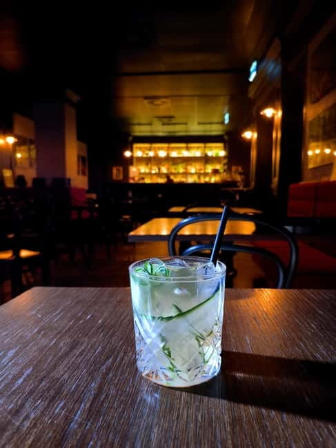Prague: Jazz Show with Signature Cocktail - Seating is the main thing to watch