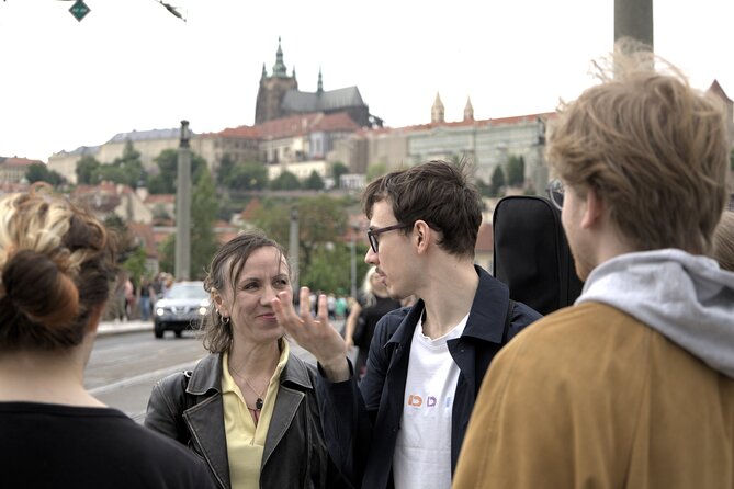 Prague: Mozart, Dvořák, Czech Folk Tour with a Guitarist - Old Town Square, with music instead of a lecture