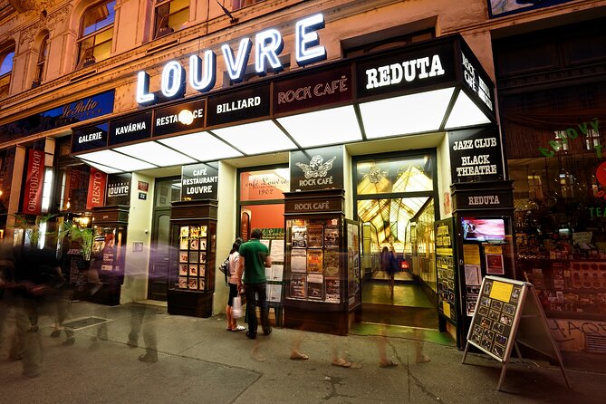 Prague Reduta Jazz Club with Concert Ticket - When the program changes