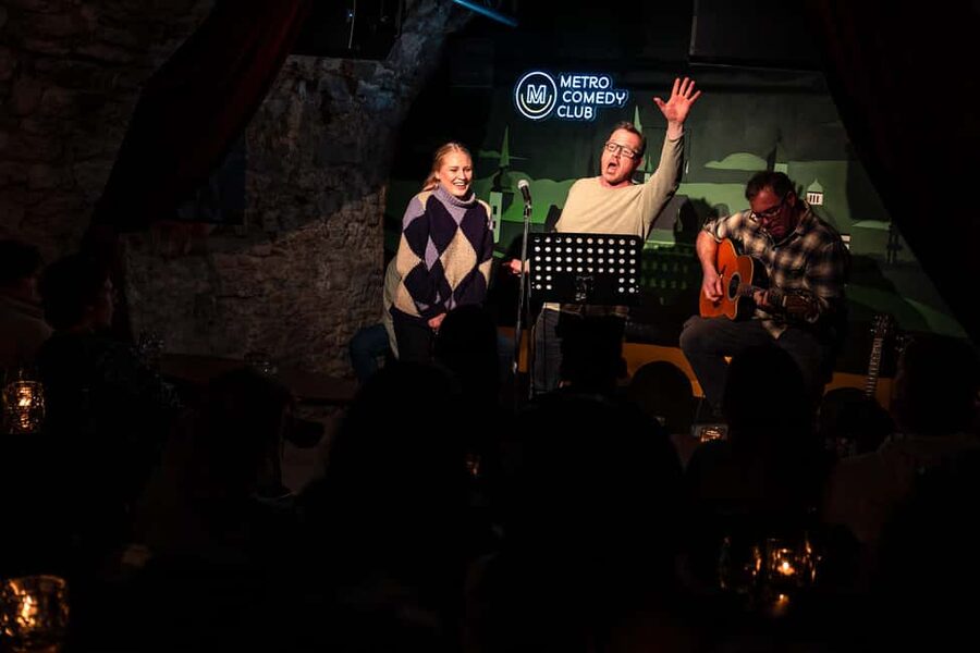 Prague: Sunday Live Music & Stand-Up Comedy Night in English - What the Comedy Jam format is really like