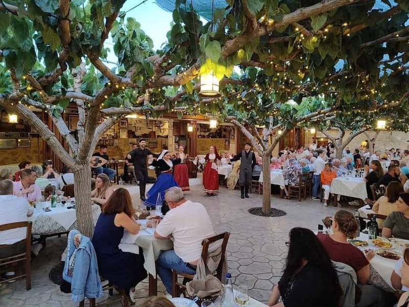 Rethymnon: Cretan Night with Dinner and Live Music - Asteri village and the traditional villa setting