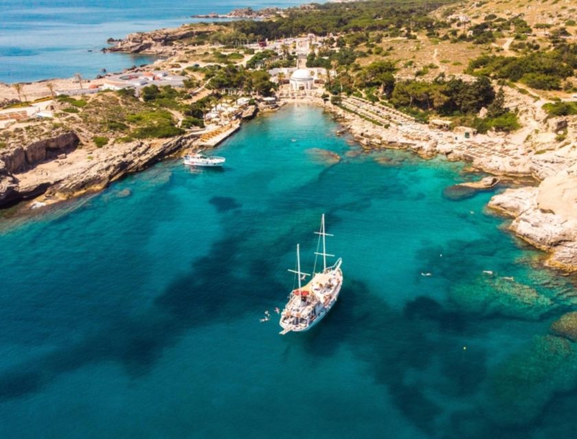 Rhodes: Sunset Cruise with Open Bar, Dinner, & Live Music - Leaving Mandraki Port at 6pm