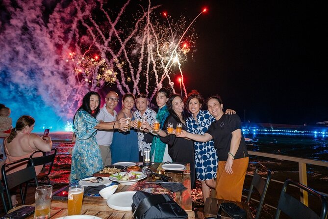 Romantic Dinner with Fireworks, Symphony & Kiss of the Sea Show - Live music and the Kiss of the Sea finale