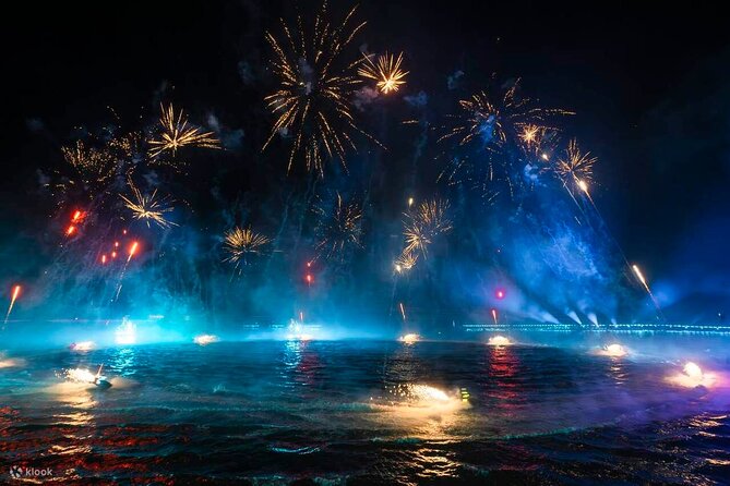 Romantic Dinner with Fireworks, Symphony & Kiss of the Sea Show - Dinner at Sun Bavaria GastroPub from 19:00