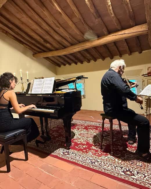 RomanticOpera concert in the artist's house on the hills and wine tasting - Moving Upstairs to the Music Room