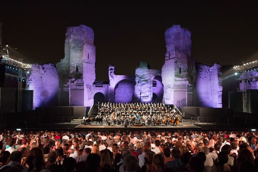 Rome: A Night at the Opera - Baths of Caracalla - What the ancient baths add to the evening