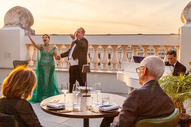 Rome: Rooftop Gourmet Dinner & Opera Performance - Key details at a glance