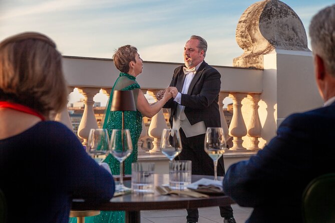 Rome: Rooftop Gourmet Dinner & Opera Performance - What the evening is trying to do