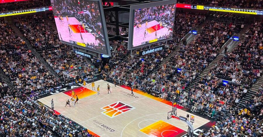 Salt Lake City: Utah Jazz Basketball Game Ticket - Mobile entry, bags, and practical details