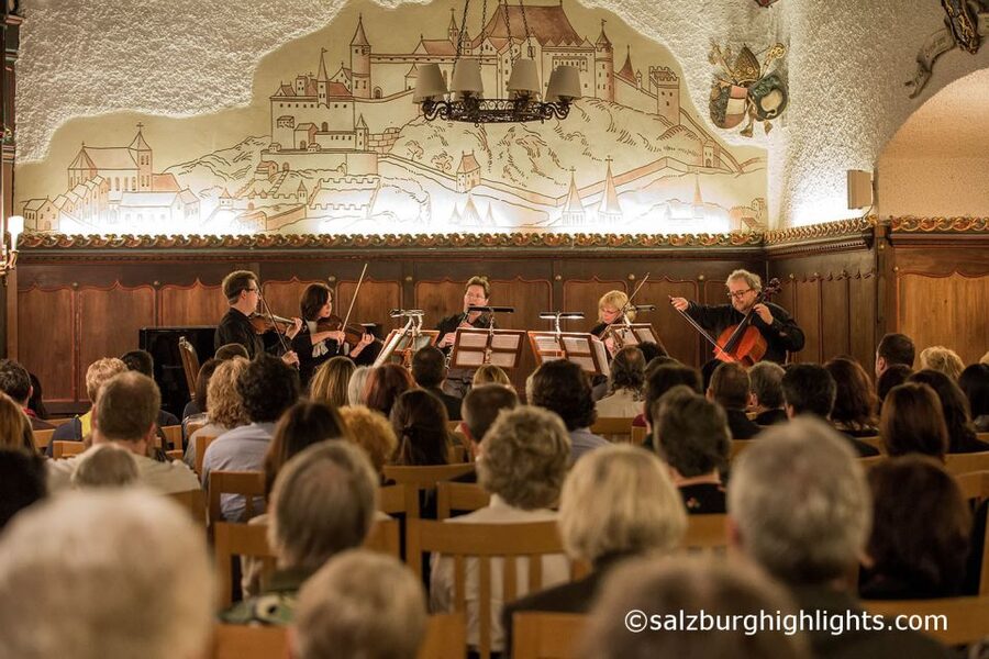 Salzburg: Best of Mozart Fortress Concert - The Golden Hall and fortress atmosphere