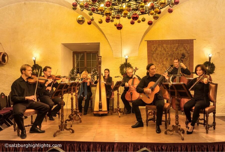 Salzburg: Christmas/Advent Concert at Fortress Hohensalzburg - The castle hall and seating categories