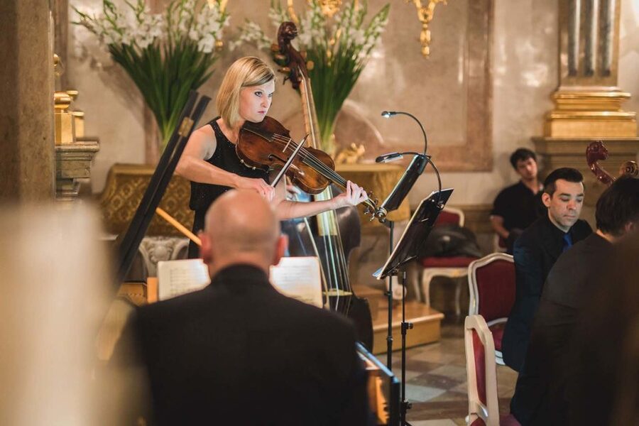 Salzburg: Mozart Concert at Mirabell Palace - What the acoustics are like from inside the room