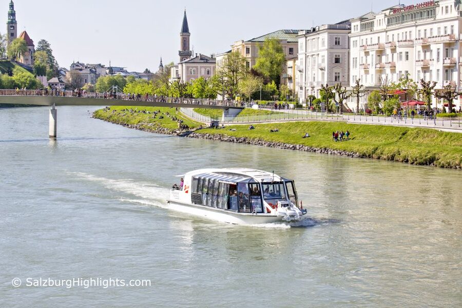Salzburg: River Cruise, Dinner & Fortress Concert - The 40-minute Salzach River cruise