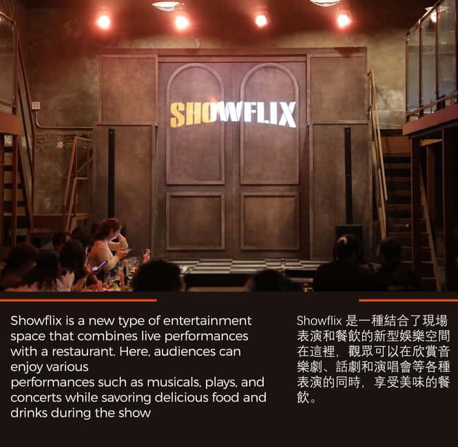 Seoul: Showflix Korean Musical Pub - Showflix is part pub, part musical stage
