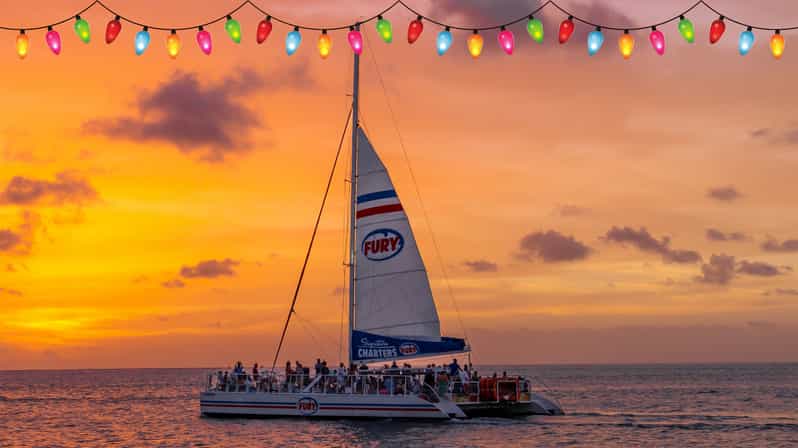 St Augustine: Nights of Lights Sail w Live Music& Sunset Opt - Key points to know before booking