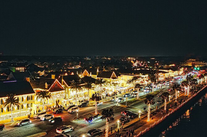 St Augustine Nights of Lights Tour with Live Music and Sunset Opt - Why seeing Nights of Lights from a boat works so well