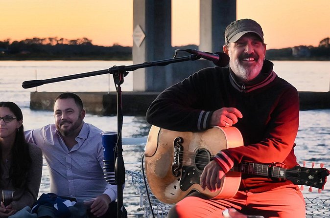 St Augustine Nights of Lights Tour with Live Music and Sunset Opt - Seeing the Bridge of Lions and Castillo de San Marcos from the water