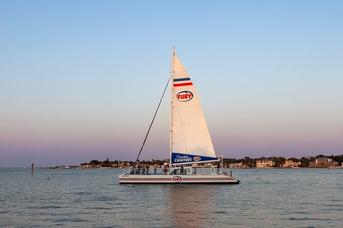 St Augustine Nights of Lights Tour with Live Music and Sunset Opt - Live music, open drinks, and the mood on board
