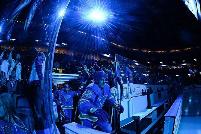 St. Louis Blues Ice Hockey Game Ticket at Enterprise Center - Entering Enterprise Center for a three-hour NHL game