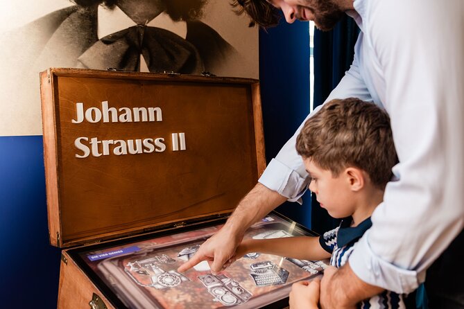 Strauss Exhibition incl. LED Concert Show / Coffee + Strauss Cake - Why the House of Strauss is different from a standard music museum