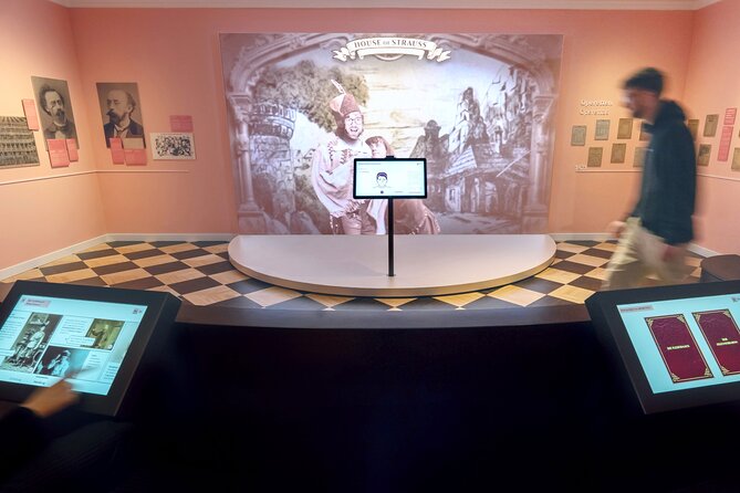 Strauss Exhibition incl. LED Concert Show / Coffee + Strauss Cake - Exploring 2,000 square meters of music and family history
