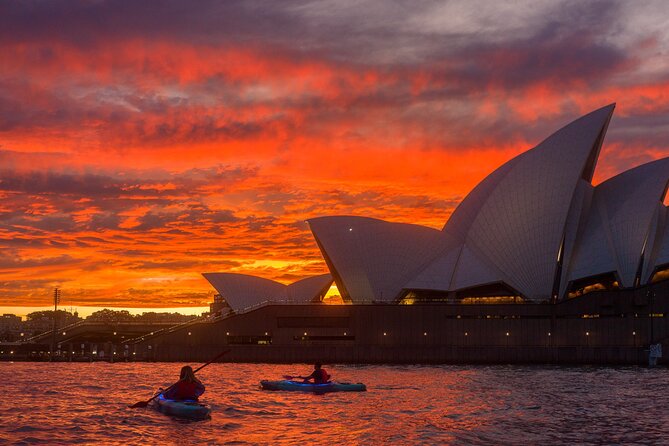 Sydney LED Lit Kayak Tour of the Opera House and Bridge - What the free photos add to the value